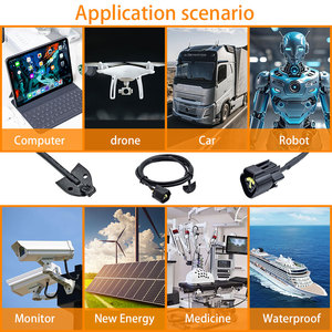 Adaptor Sensor Plastik FT-C-3F <span class=keywords><strong>3</strong></span> Pin Tahan Air IP66 untuk Konektor Kabel Mesin Peralatan Rumah Tangga Elektronik - Product Image 6