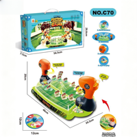 Jeu de football de table interactif HTL avec billes, jeu de société de combat à deux joueurs pour enfants et fêtes de famille