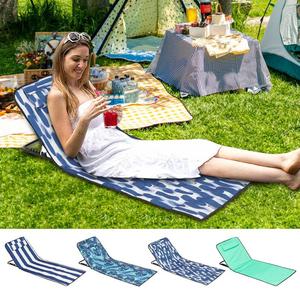 Chaises de plage légères et portables, coussins pliables, siège en métal, <span class=keywords><strong>lit</strong></span> de plage pour le camping, la pêche, le jardin, les voyages, la piscine, utilisation en extérieur - Product Image 3