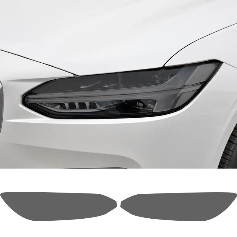 Película protectora para faro delantero de coche, pegatina de tpu para Volvo XC40 XC60 XC90 S60 S90 V60 V90 2020 2021 2022, accesorios para auto