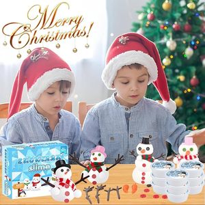 Pour <span class=keywords><strong>Amazon</strong></span> Offre Spéciale bricolage argile bonhomme de neige Kit artisanat de noël pour enfants air sec argile jouet cadeau pâte à modeler et Slime produit - Product Image 5