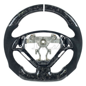 Mise à niveau du <span class=keywords><strong>volant</strong></span> en fibre de carbone forgé pour les voitures Infiniti G20 <span class=keywords><strong>G25</strong></span> G35 G37 Q60 - Product Image 4