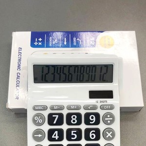 Pin 12 chữ số hiện đại hoặc năng lượng mặt trời phím lớn Máy tính khoa học - Product Image 4