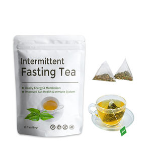 Thé aux herbes aromatisé en sachets de 15 g, marque privée, ingrédients caféine et Yerba Maté, thé pour <span class=keywords><strong>jeûne</strong></span> <span class=keywords><strong>intermittent</strong></span> - Product Image 1