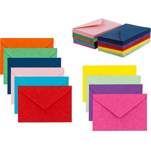 Enveloppes en papier kraft blanc et noir classiques personnalisées, enveloppes miniatures avec fenêtre, enveloppes pour invitations de mariage, enveloppes cadeaux - Product Image 1
