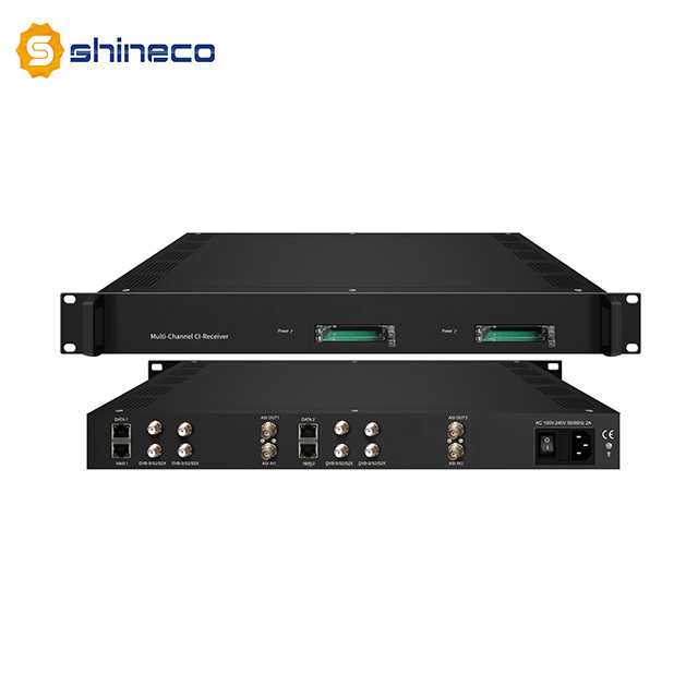 4 in 1 Satellite Transponder IRD with CI Slot