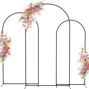 Circulaire lune grotte ballon arc métal fer mariage fond fête scène décoration parfait <span class=keywords><strong>Arcos</strong></span> Para Fiestas - Product Image 4