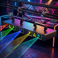 Laser DMX à distance, lumière LED RGB pour scène, laser de ligne pour bar, DJ, club, discothèque, éclairage laser de scène