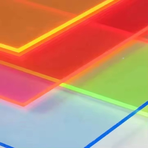 Feuille de plastique acrylique de couleur semi-transparente irisée, fine, 4 pieds x 8 pieds, de la marque HUASHUAITE - Product Image 4