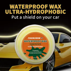 RAINJOIN 250ml Waterproof Wax Car Polish Color Car Wax Dark Light Metallic Polisher For Cars