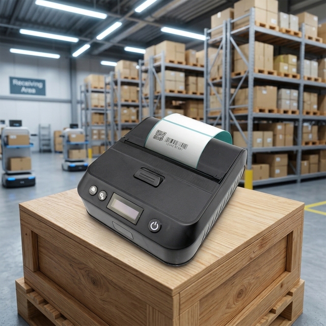 Cashino PLP-3 3 Inch 80mm Portable  Thermal Printer Support Receipt and Label Printing for Logistics Field Service