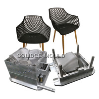 Muebles de Plástico para Exteriores, Silla Plegable y Apilable, Molde para Mesa Plegable
