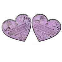 Broche personnalisée en métal plaqué or, émaillée, pour festival, carnaval, club d'animaux, logo imprimé UV double face, motif floral