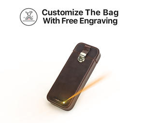 <b>Humidor</b> Three-piece Handcrafted Lock-drawer Vintage Leather <b>Cigar</b> <b>Cases</b>/<b>humidor</b> <b>Cigar</b> <b>Humidor</b> Box - Product Image 5