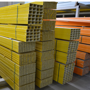 SỨC MẠNH cao sợi thủy tinh pultruded hồ sơ, FRP pultrusion FRP Ống Vuông - Product Image 3