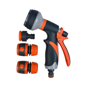 Huabangshi Garden Water Gun 8-Function <b>Set</b> Variable <b>Spray</b> Patterns For Plant Watering Car Wash - Product Image 1