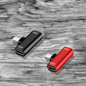 Vente d'usine Type C <span class=keywords><strong>Adaptateur</strong></span> pour écouteurs 2-en-1 Audio Aux Splitter pour Samsung pour <span class=keywords><strong>Huawei</strong></span> 3.5mm Audio Jack Chargeur Type C Splitter - Product Image 3