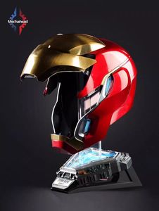 หน้ากากฮาโลวีน <span class=keywords><strong>Iron</strong></span> <span class=keywords><strong>Man</strong></span> <span class=keywords><strong>Mark</strong></span> <span class=keywords><strong>50</strong></span>สำหรับงานปาร์ตี้หน้ากากยางควบคุมด้วยเสียงและรีโมทคอนโทรลแบบสัมผัส - Product Image 4