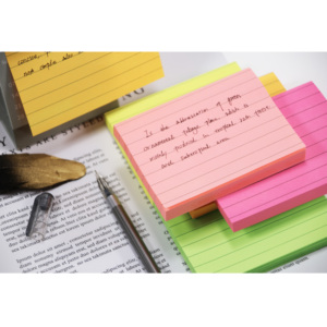Custom Shapes Cute Sticky Notes School Office Stationery Multicolored Memo <b>Pads</b> With Line - Product Image 6
