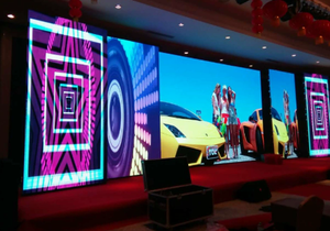 Pantalla LED Semitransparente de Alquiler en Color Plateado para Instalación Temporal en Eventos - Product Image 4