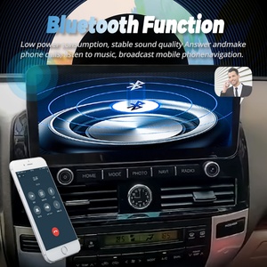 Radio de Coche de 12.3 Pulgadas con Android Auto y Carplay para Toyota Land Cruiser Prado 120 2004-2009, Sistema Multimedia Estéreo 2DIN, GPS, Unidad Principal con Wifi - Product Image 5