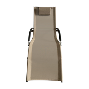 New Rocking <b>Reclining</b> Stainless Steel Beach Camping Picnic <b>Folding</b> <b>Chairs</b> Outdoor Wholesale - Product Image 2