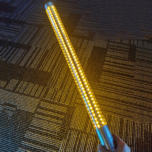 Bastão estroboscópico de liga de alumínio, recarregável, 60cm ou 80cm, led, garrafa de champanhe, glorificador, luz spray, para bar e festas - Product Image 2