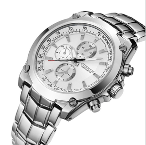Montre Curren 8025 montre homme adulte montre étanche de haute qualité bracelet en acier à quartz vente en gros - Product Image 2