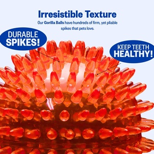 Dog Tooth Cleaning Toy <b>Bite</b>-Resistant Pet Chew Toys Gravity Interactive Training Teeth Clean Ball Indestructable Dog Toys - Product Image 2