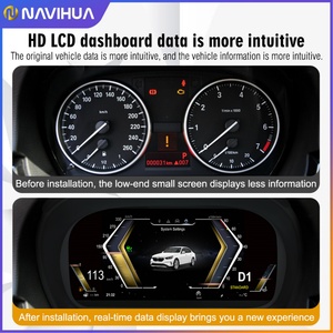 Navihua <b>Car</b> Digital Cluster Digital Instrument Panel 10 Inch <b>Speedometer</b> <b>for</b> BMW 3 Series E90 E91 E92 2005 - 2012 LCD Dashboard - Product Image 5