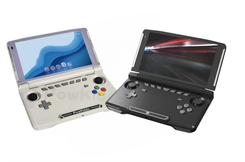 Powkiddy X18 Retro Handheld Clamshell Console - 5.5 Inch HD