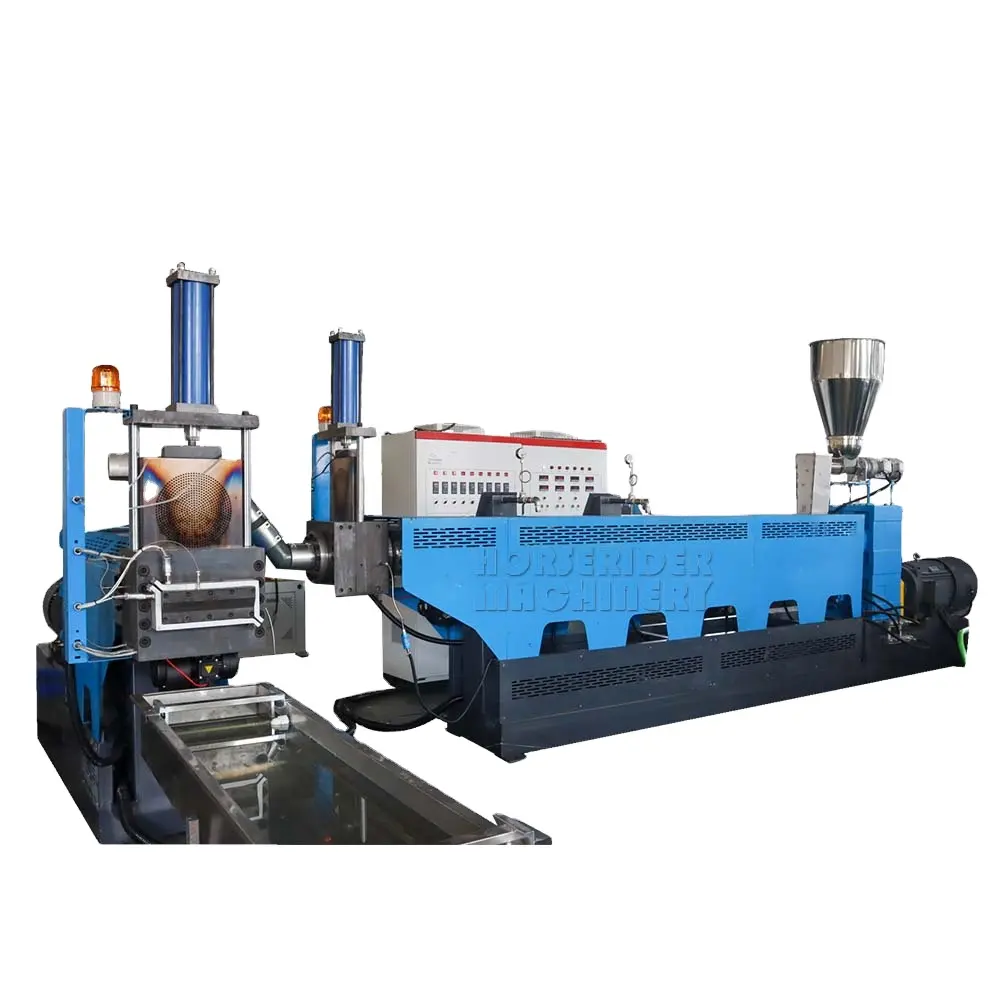 Horserider Plastic Recycling Machine Recycle Plastic Granules Making Machine Price Machine To Make Plastic Pellets