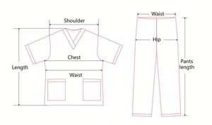 High Quality Light Cotton Nursing <b>Scrubs</b> Uniforms Nurses Uniform And <b>Scrubs</b> Nursing Uniforms - Product Image 6