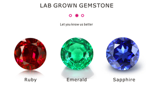 Kleine Größe 1,0mm bis 2,5mm Laborgezüchteter Rubin Edelstein GRC-Zertifikat Rundschliff Laborgezüchteter Saphir für Schmuck - Product Image 6