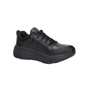 Chaussures de marche Donna noires en cuir à lacets avec amorti maximal, taille 39 - Product Image 2
