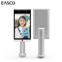 EASCO - Terminal de Reconocimiento Facial de 8 Pulgadas, Máquina Biométrica de Control de Asistencia para Empleados, Control de Acceso por Reconocimiento Facial