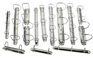 Văn phòng phẩm & phụ kiện phần cứng A5 4-<span class=keywords><strong>Ring</strong></span> Nickel mạ kim loại chất kết dính cơ chế với giấy tờ cho notepad kế hoạch máy tính xách tay - Product Image 6