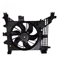 Ventilateur de refroidissement ShengLing OEM, ensemble de radiateur et condenseur Duster Logan, type brosse 12V, remplacement OE 214814567R 8200880555, 100-200W