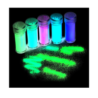 Pigment lumineux poudre phosphorescente Glow in the dark poudre longue rémanence pigment luminescent