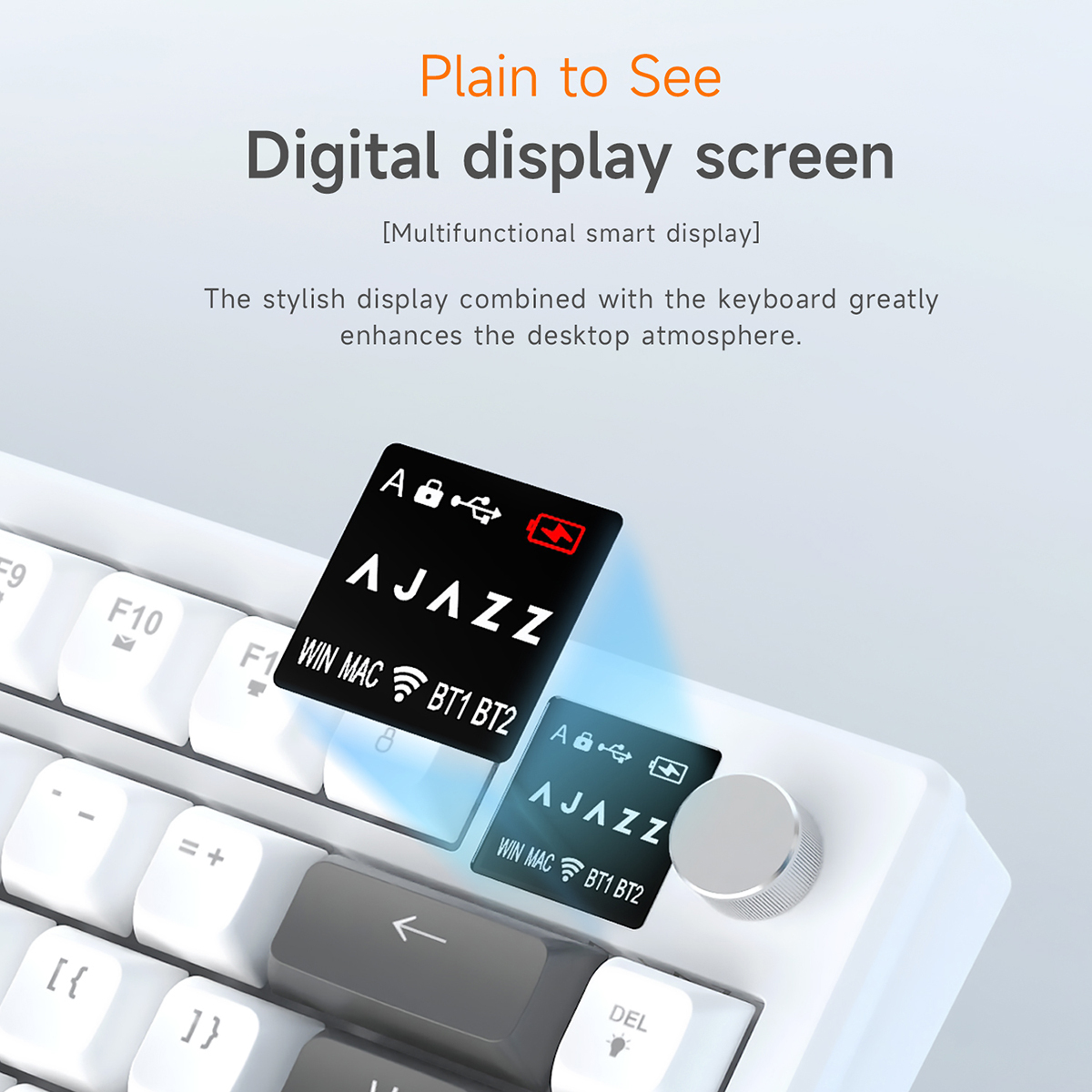 Ajazz AF82 Series Wired Mechanical Keyboard - Gaming & Multimedia