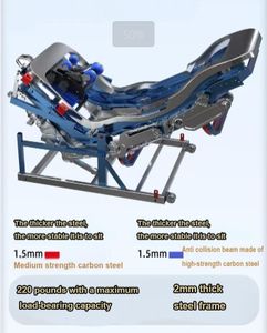 Elektrischer Massagesessel 4D Präzisionssteuerung PRO Motion und SL-Führungsschiene Ganzkörpermassage Zero-Gravity-Massagesessel - Product Image 3