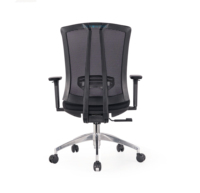 Chaise de bureau ergonomique au design contemporain à prix d'usine avec ascenseur Chaise d'ordinateur en maille de cuir synthétique