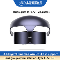 Casque VR médical 4K, micro-OLED de 0,72 pouce, contraste 500000:1, corps fin et léger, champ de vision de 55 degrés, visionnement de précision