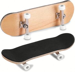 Mini Skateboard à Doigts Personnalisé en Érable 5 Plis avec Roues et Trucks - Product Image 5