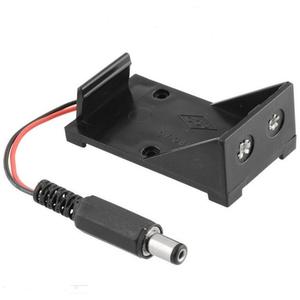 9v <span class=keywords><strong>6F22</strong></span> <span class=keywords><strong>6LR61</strong></span> boîtier de support de batterie avec couvercle interrupteur fil câble fils/broches - Product Image 2