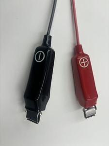 Großhandel langlebige Eisen <span class=keywords><strong>Alligator</strong></span> Test <span class=keywords><strong>clips</strong></span> mit Stecker Netzteil kabel (PVC-Isolierung) - Product Image 4