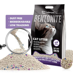 Litière pour <span class=keywords><strong>chat</strong></span> en bentonite naturelle à base de sodium biodégradable à haute teneur en particules de conception populaire - Product Image 1