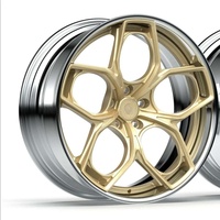 OEM Tek Parça Dövme Alüminyum Alaşımlı Jantlar 18-26 İnç 5x112/5x114.3/5x120 Land Rover Porsche Tesla Bayileri İçin