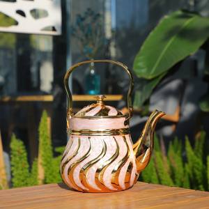 Tetera Marroquí de Lujo, Tetera Árabe Turca Ecológica con Asa para Eid - Product Image 4
