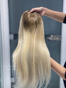 Gran Oferta 2026 SHY: Parches de Cabello Virgen Europeo con Encaje Frontal Fino Mono, Tamaño 6*7, 12 Pulgadas, para Mujeres - Product Image 6